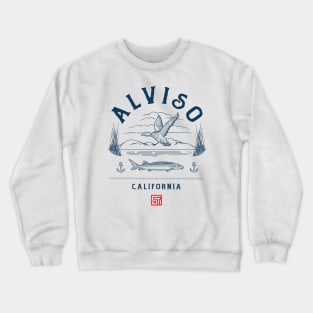 Alviso California Crewneck Sweatshirt